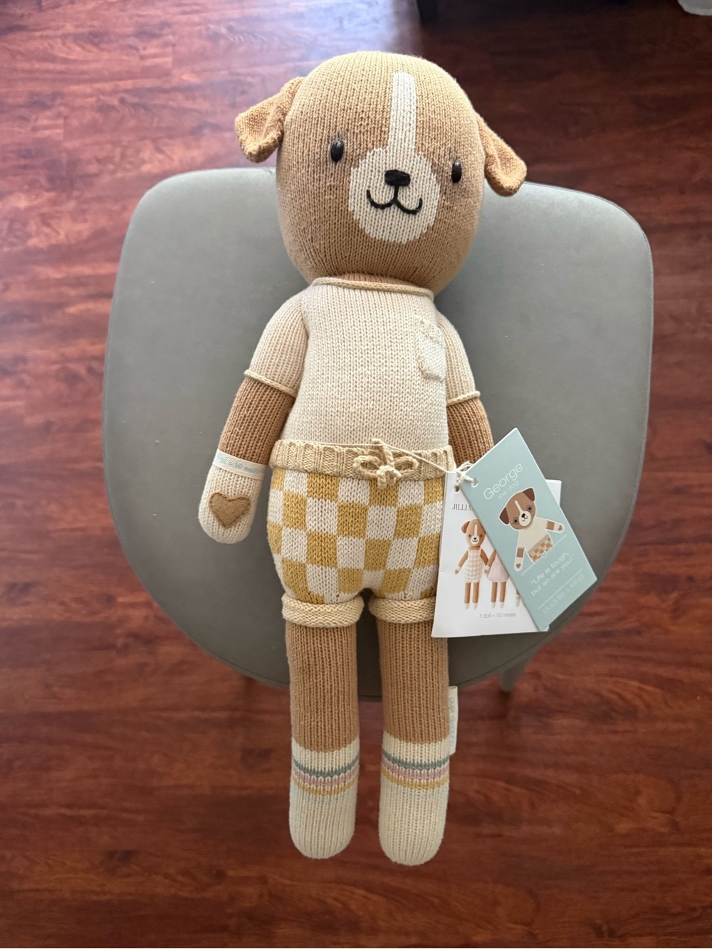 Cuddle and Kind limited Edition Jillian Harris George dog regular size 20”